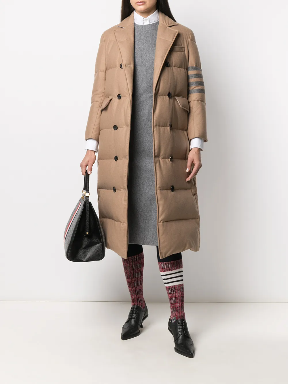 фото Thom browne платье-футляр без рукавов