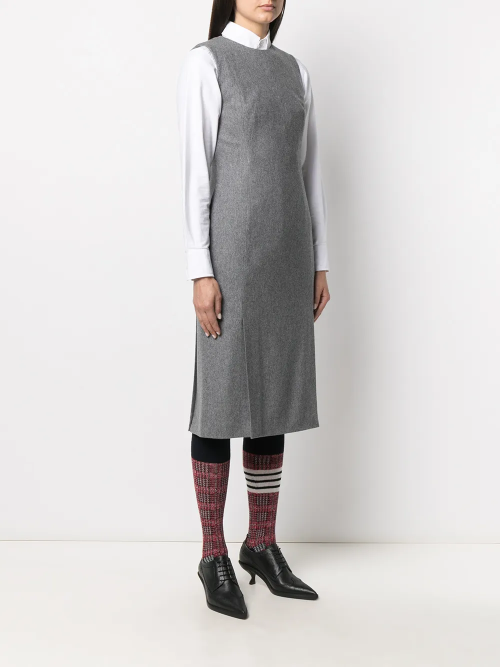 фото Thom browne платье-футляр без рукавов