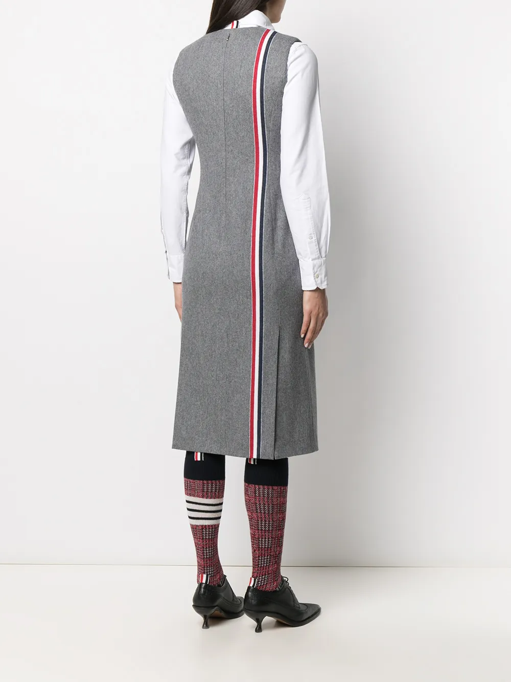 фото Thom browne платье-футляр без рукавов