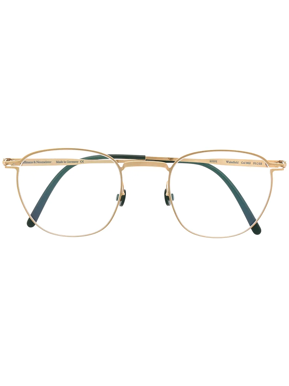 фото Haffmans & neumeister очки в круглой оправе