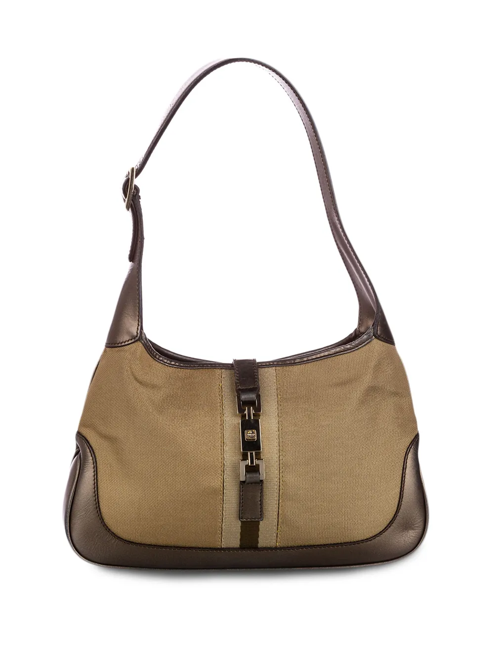 фото Gucci pre-owned сумка на плечо jackie с отделкой web