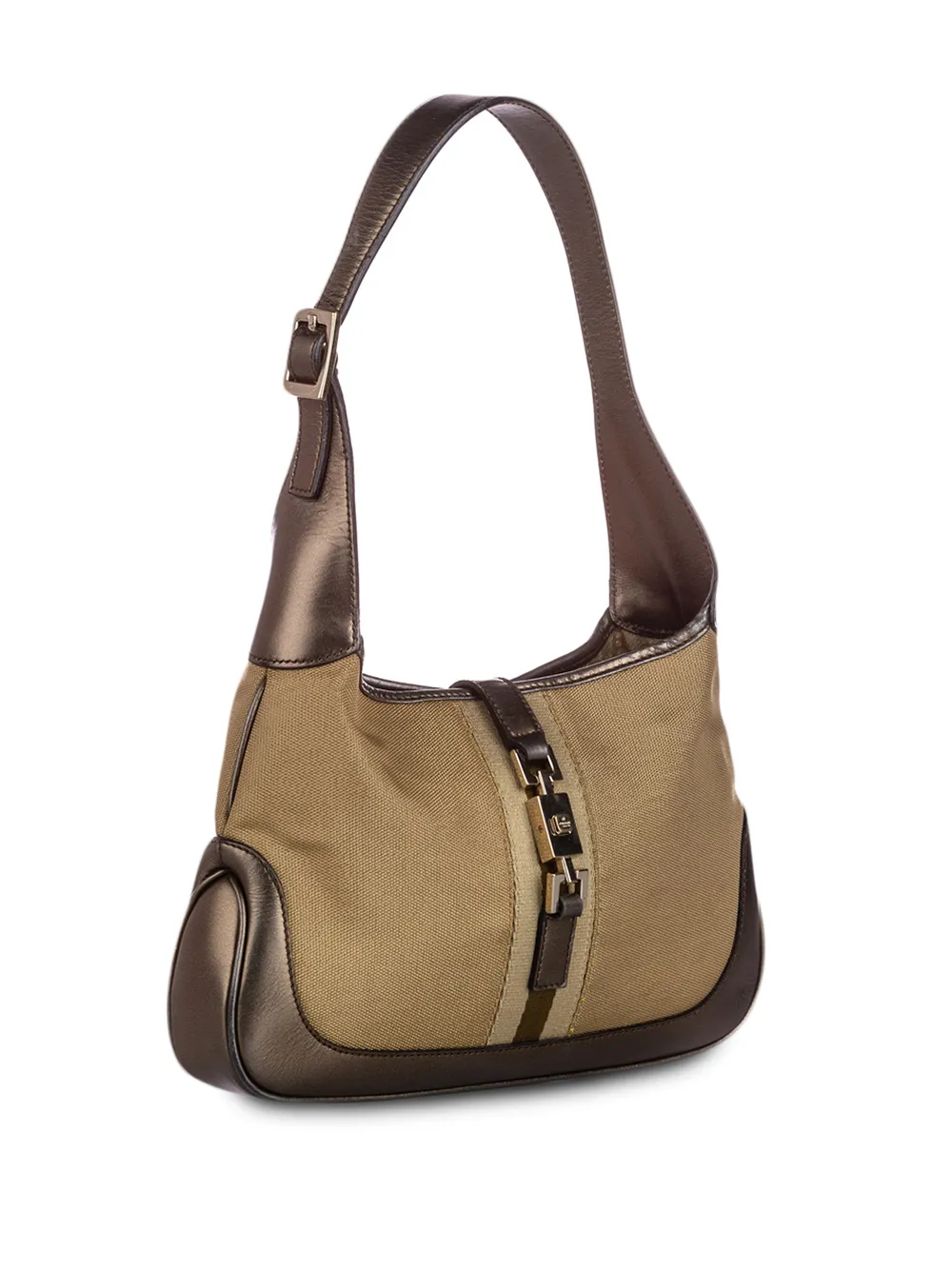 фото Gucci pre-owned сумка на плечо jackie с отделкой web