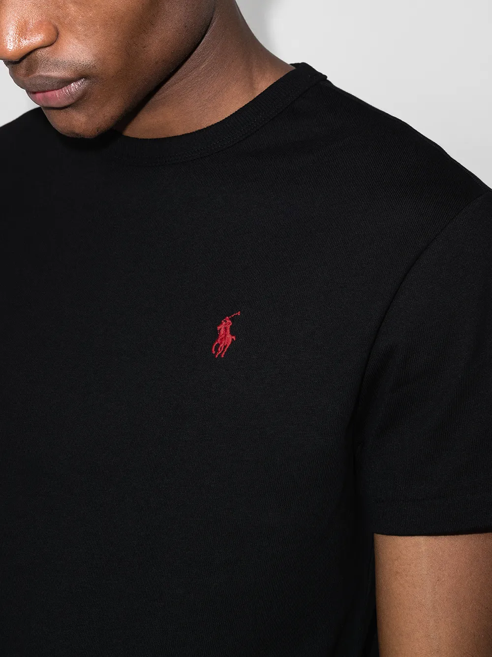 фото Polo ralph lauren футболка с вышитым логотипом