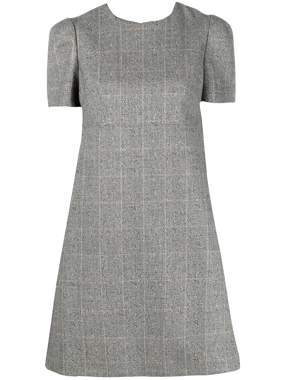 фото Alexander mcqueen платье-трапеция в клетку prince of wales
