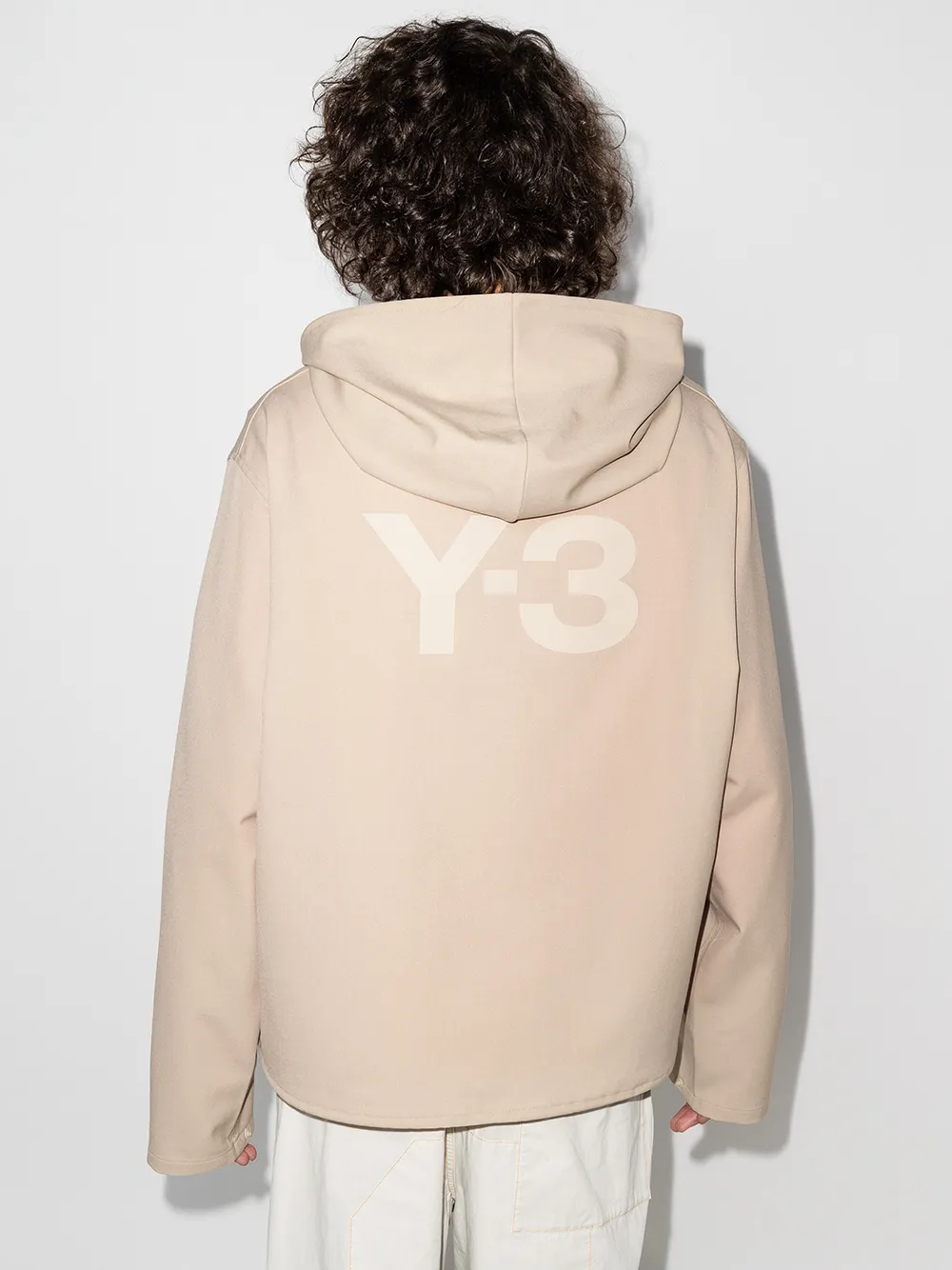 фото Y-3 легкая куртка на молнии с логотипом