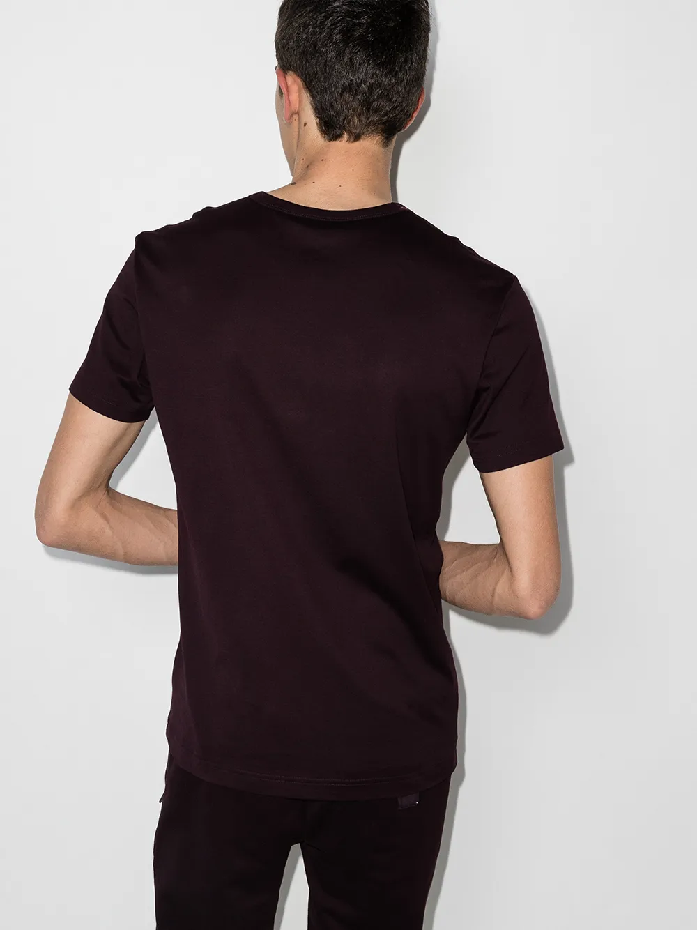 фото Dolce & gabbana футболка с круглым вырезом и логотипом