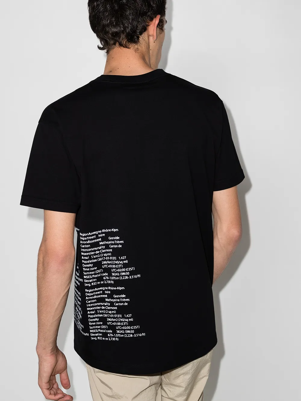 фото Moncler футболка с нашивкой-логотипом