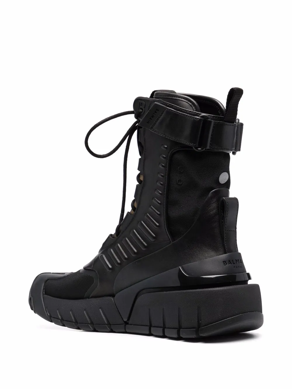 фото Balmain высокие кроссовки b-army