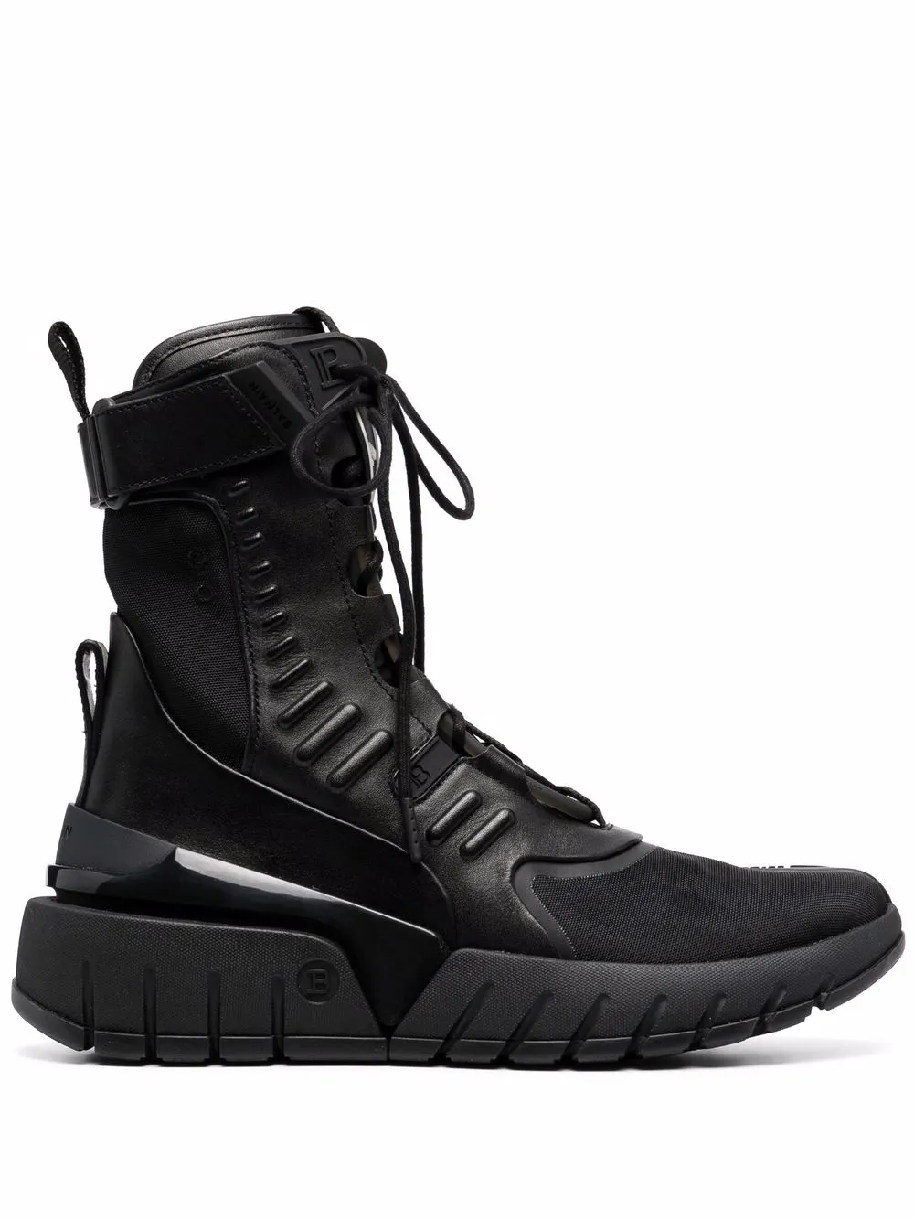 фото Balmain высокие кроссовки b-army