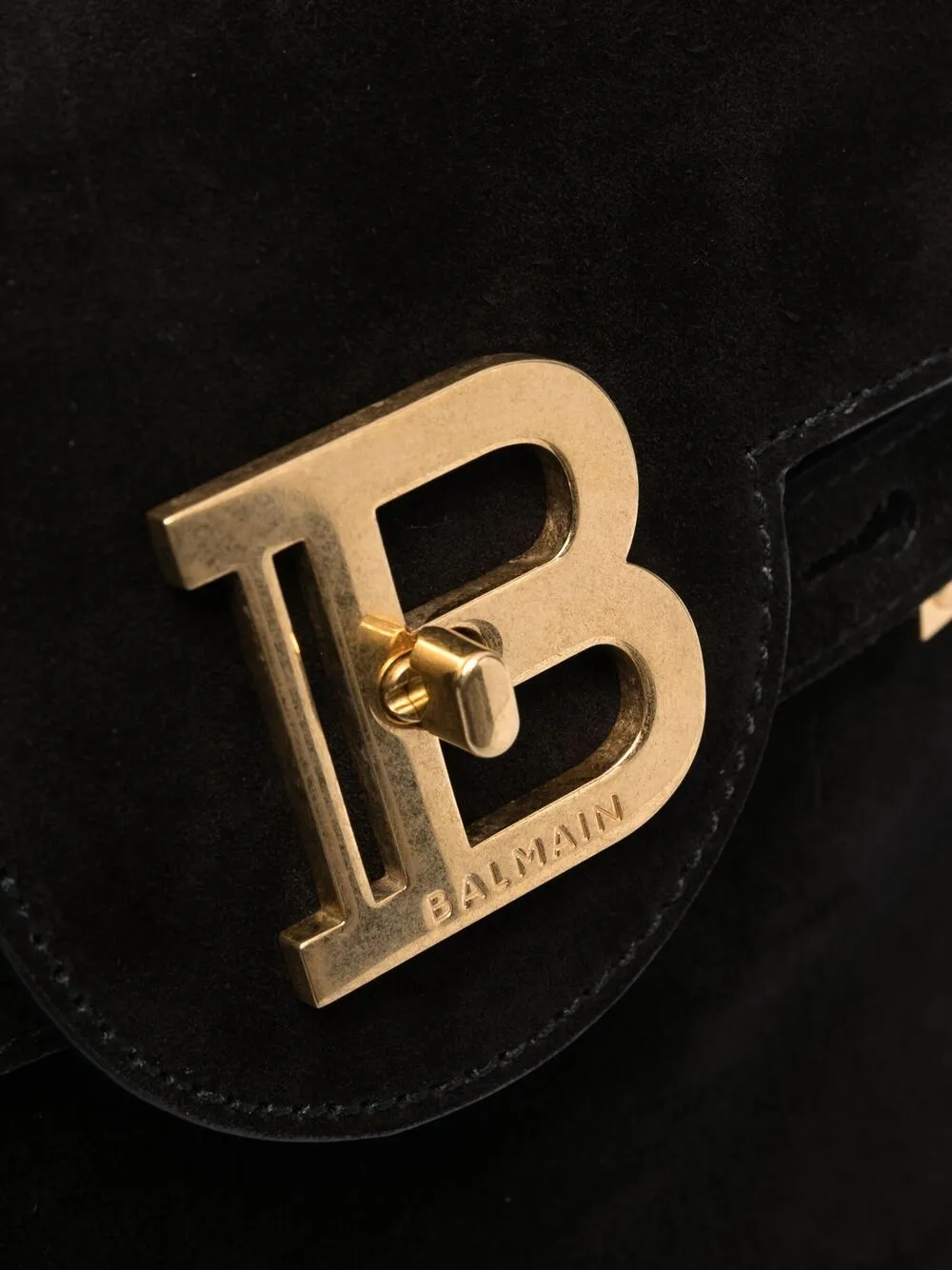 фото Balmain сумка-тоут bbuzz 23 с бахромой