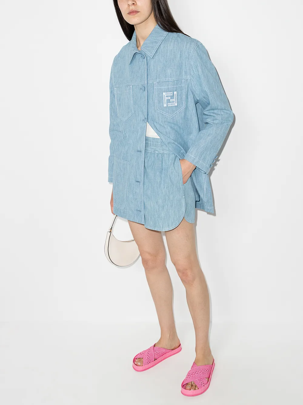 фото Fendi шорты с логотипом ff