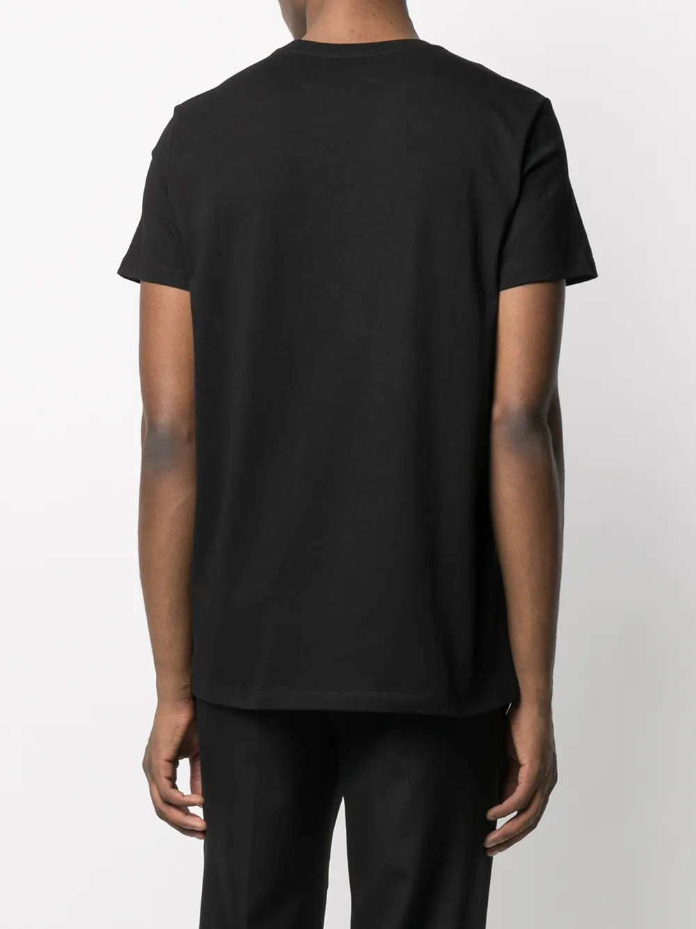 фото Balmain футболка с графичным принтом