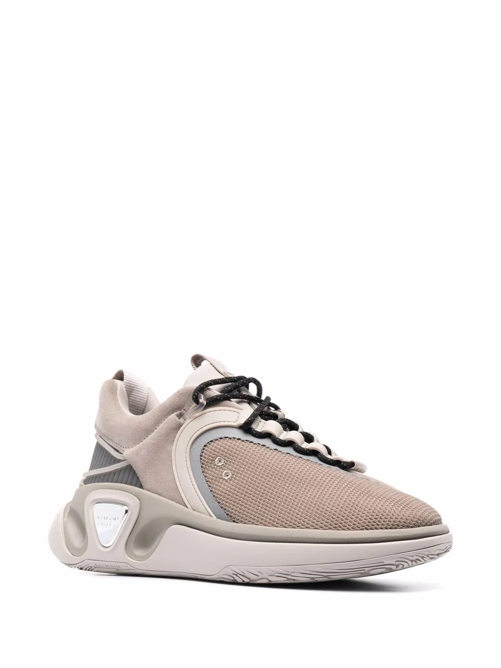 фото Balmain сетчатые кроссовки b-runner на шнуровке