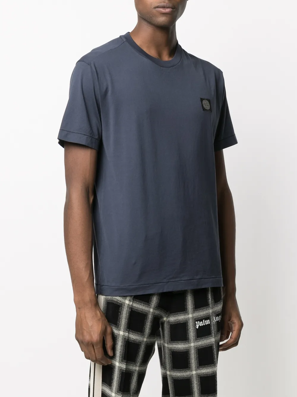 фото Stone island футболка с нашивкой-логотипом