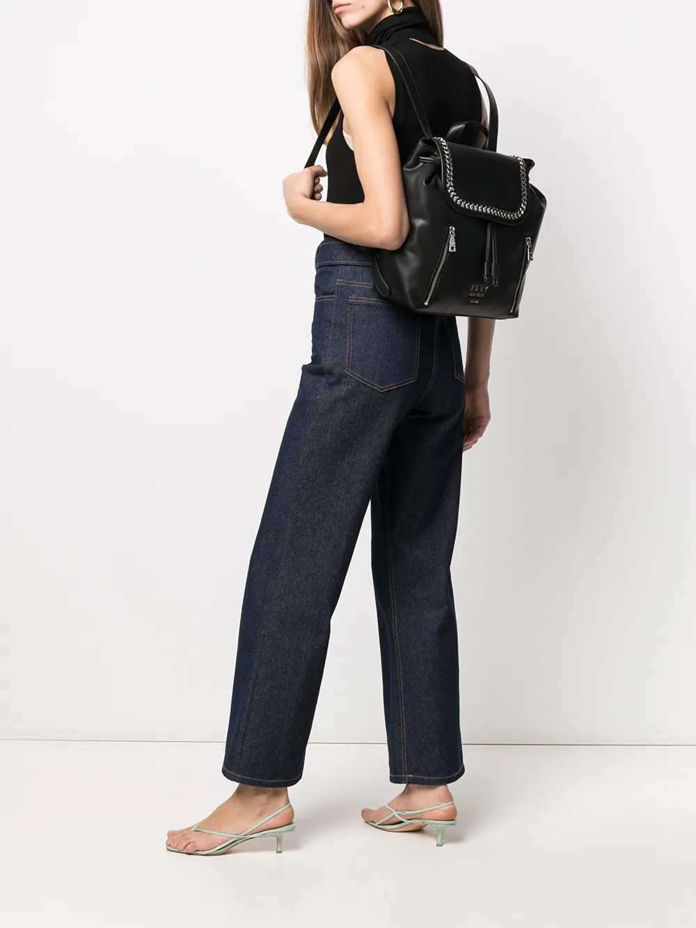 фото Dkny рюкзак alixis с цепочкой