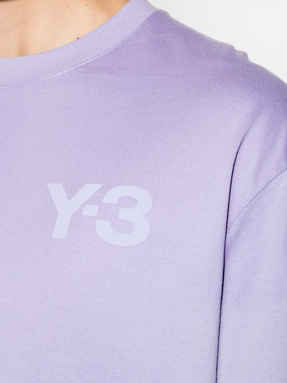 фото Y-3 футболка с круглым вырезом и логотипом