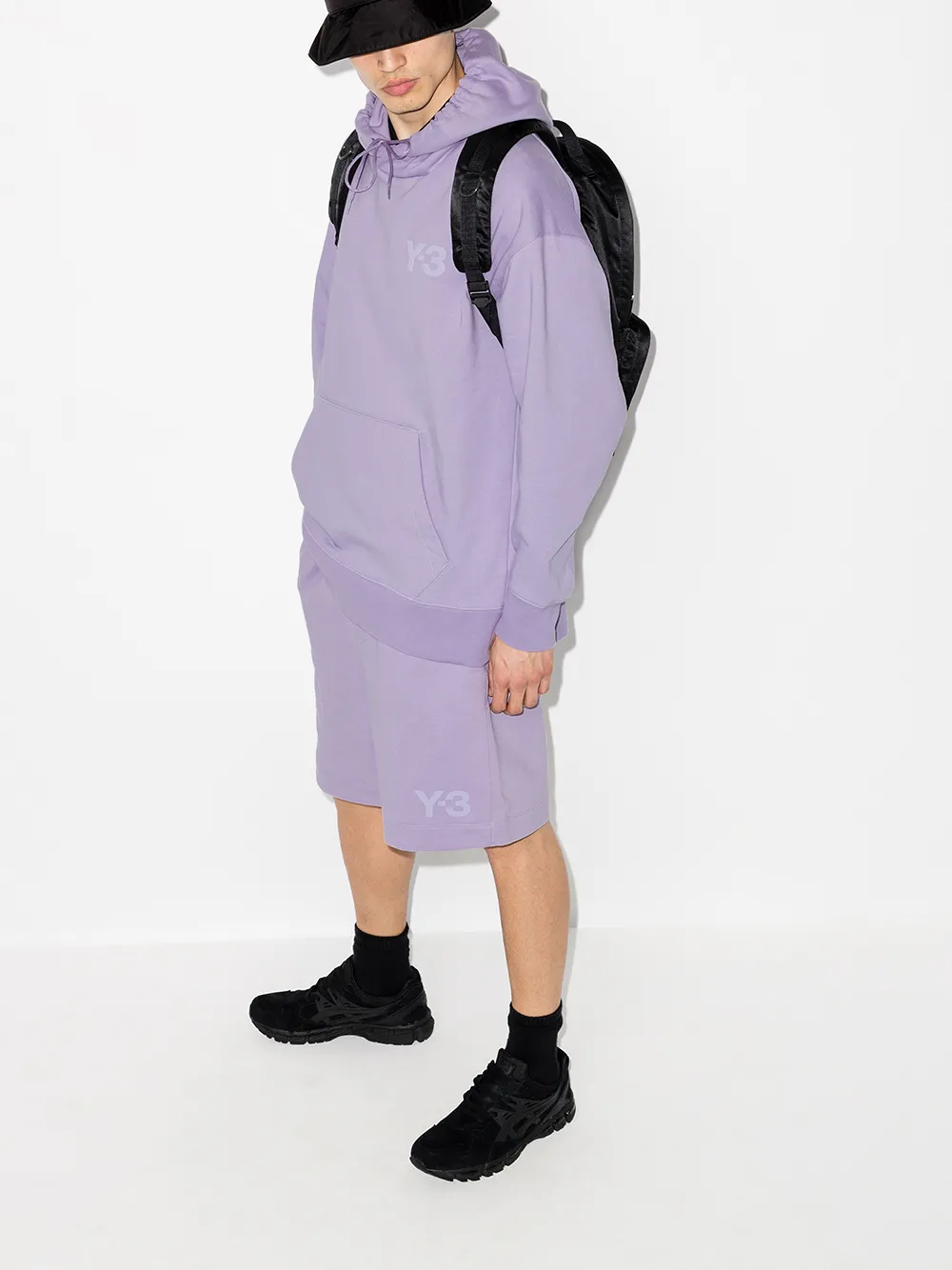 фото Y-3 худи с логотипом