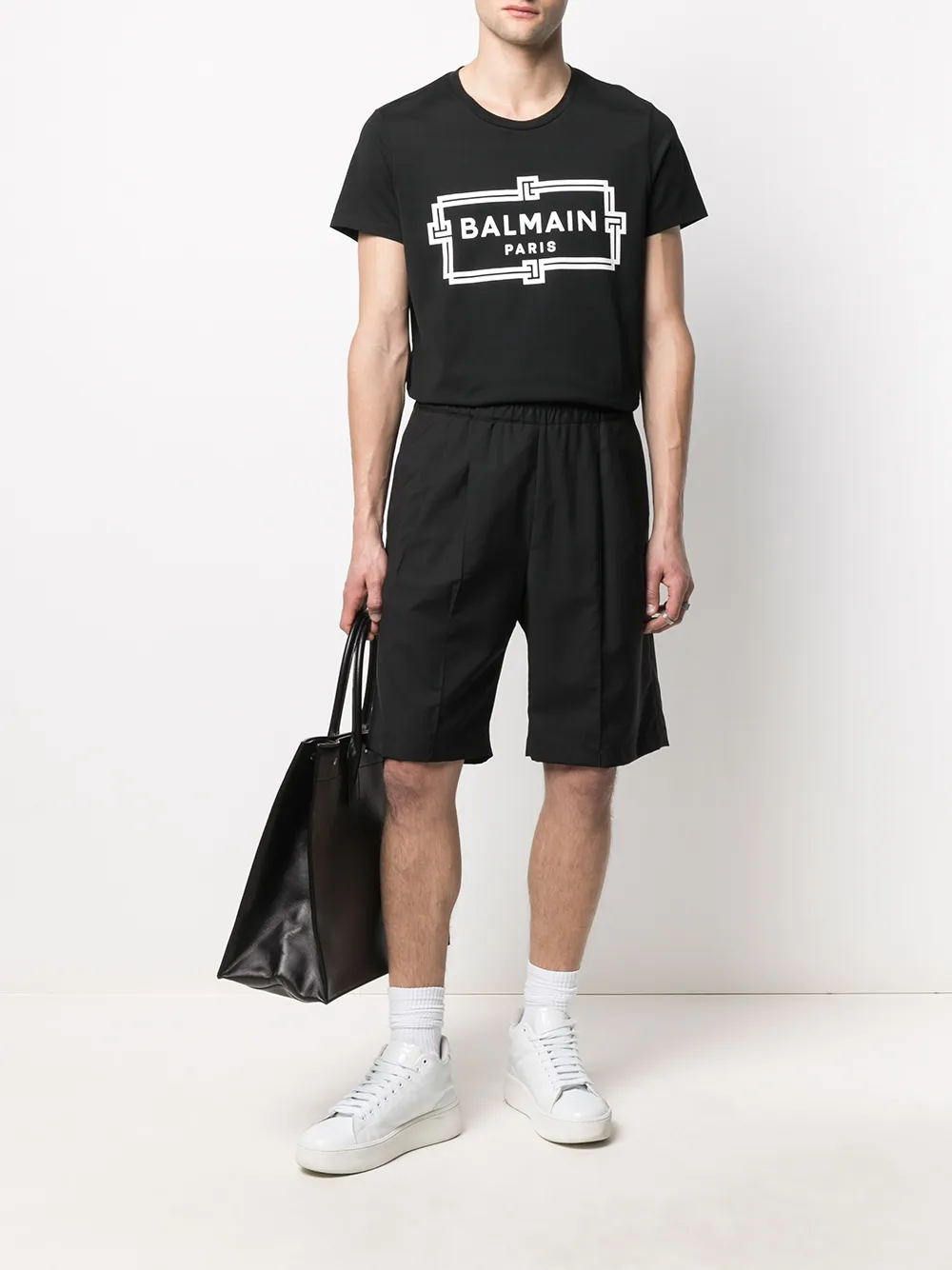 фото Balmain футболка с логотипом