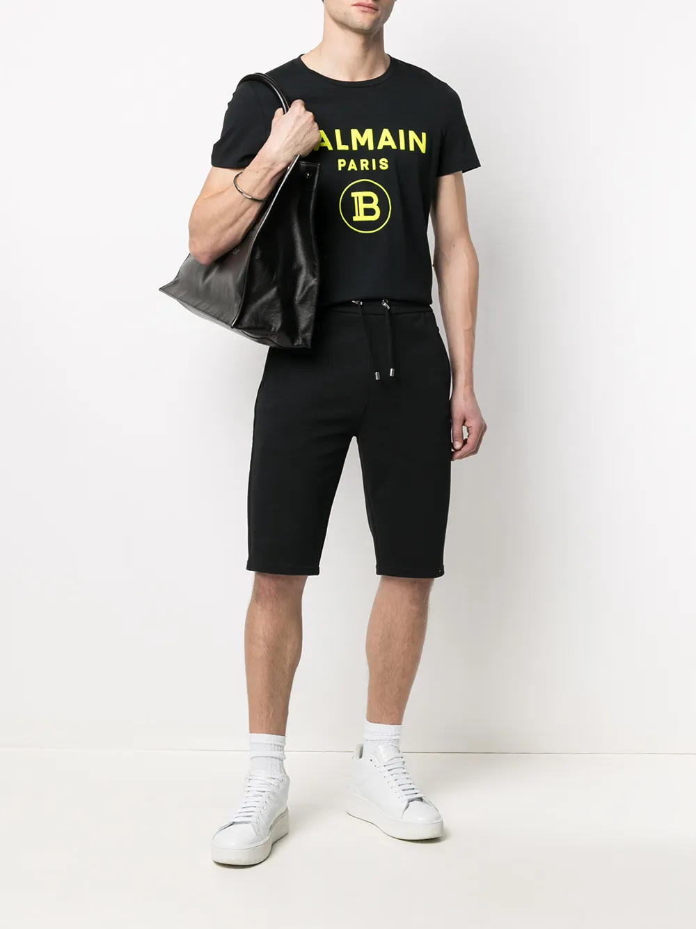 фото Balmain спортивные шорты с логотипом