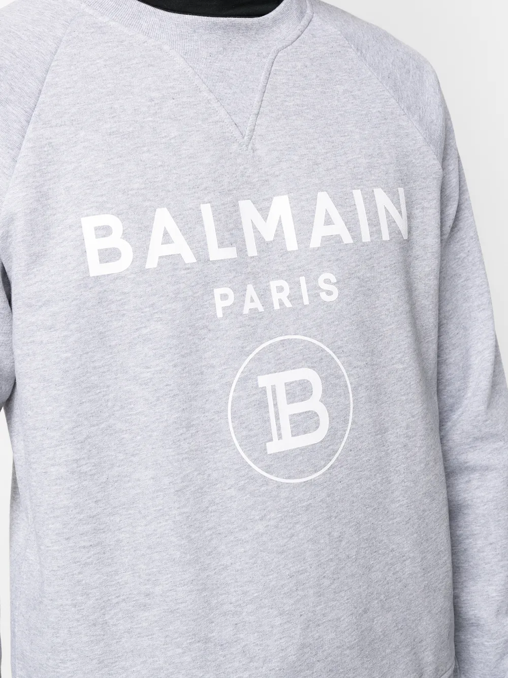 фото Balmain толстовка с длинными рукавами и логотипом