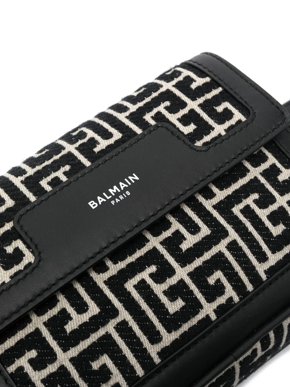 фото Balmain поясная сумка с монограммой