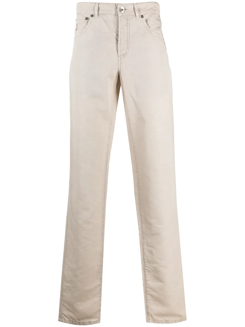 фото Brunello cucinelli прямые брюки