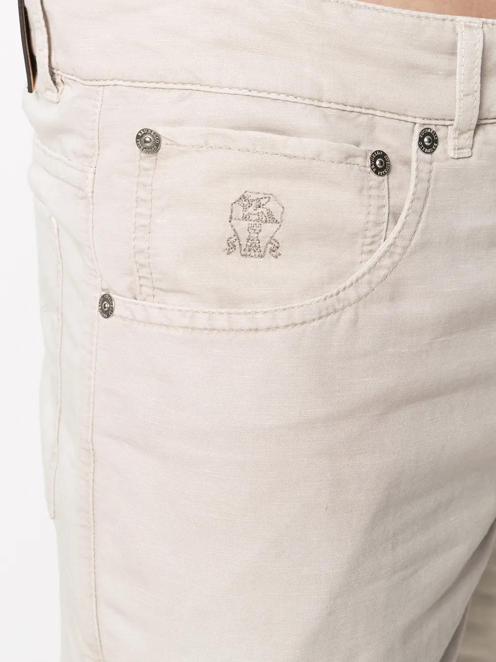 фото Brunello cucinelli прямые брюки