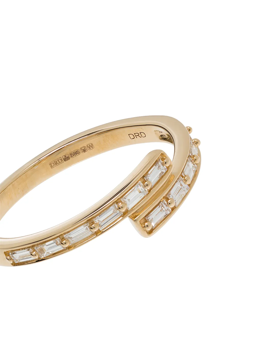 фото Dana rebecca designs кольцо sadie pearl из желтого золота с бриллиантами