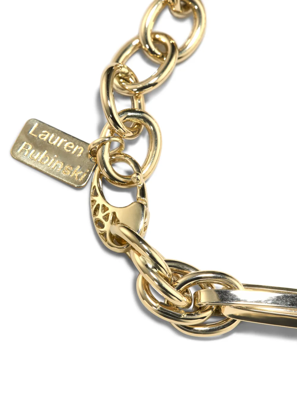 фото Lauren rubinski цепочный браслет из желтого золота