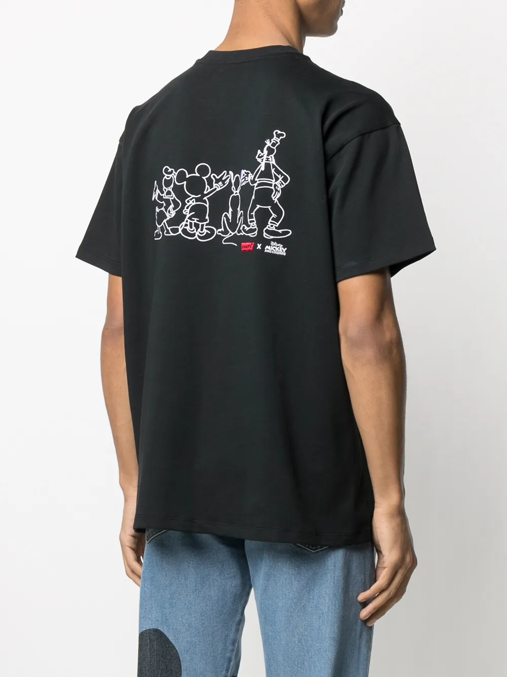 фото Levi's футболка с вышивкой из коллаборации с disney