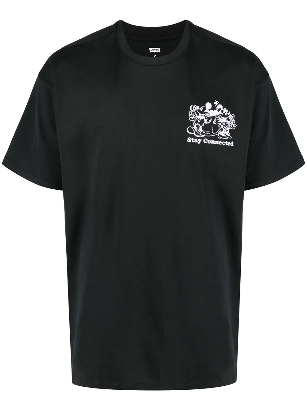 фото Levi's футболка с вышивкой из коллаборации с disney