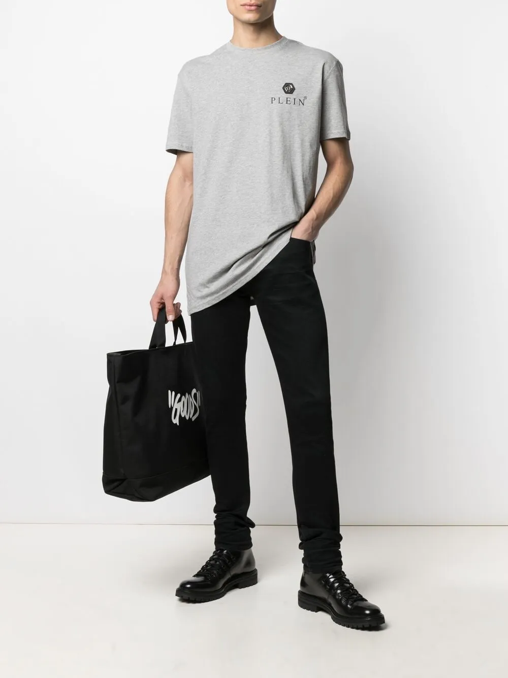 фото Philipp plein футболка с логотипом