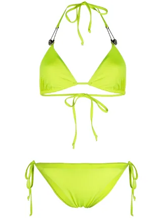 Philipp Plein Embellished Signature Bikini Farfetch