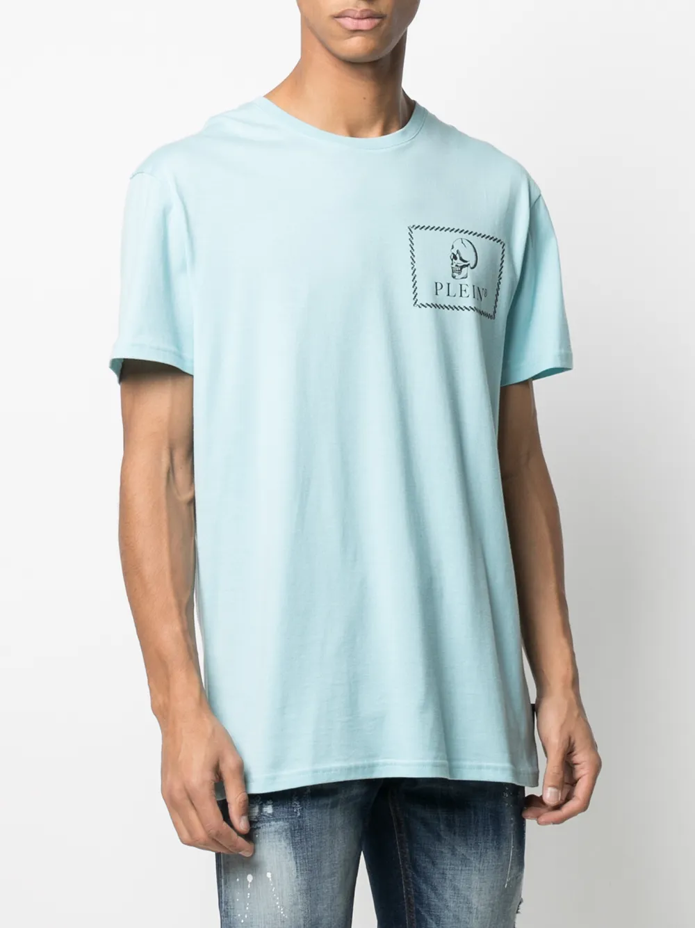 фото Philipp plein футболка с логотипом skull