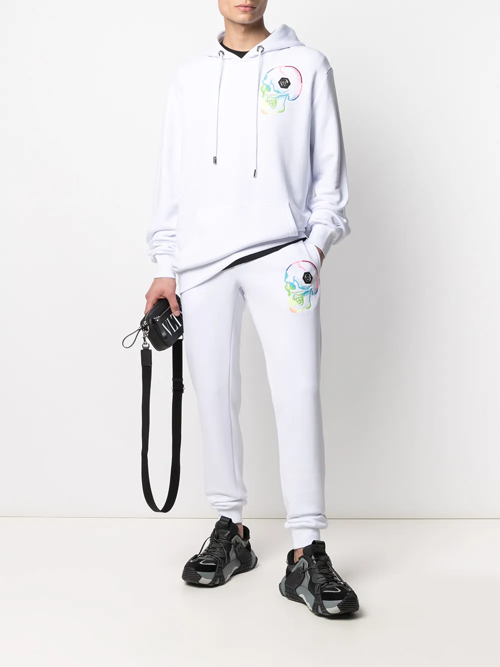 фото Philipp plein худи с принтом skull