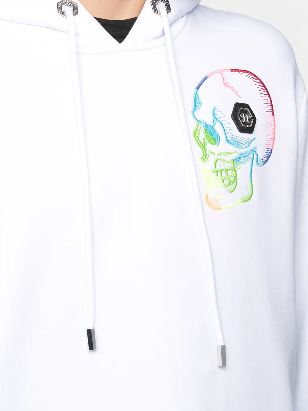 фото Philipp plein худи с принтом skull