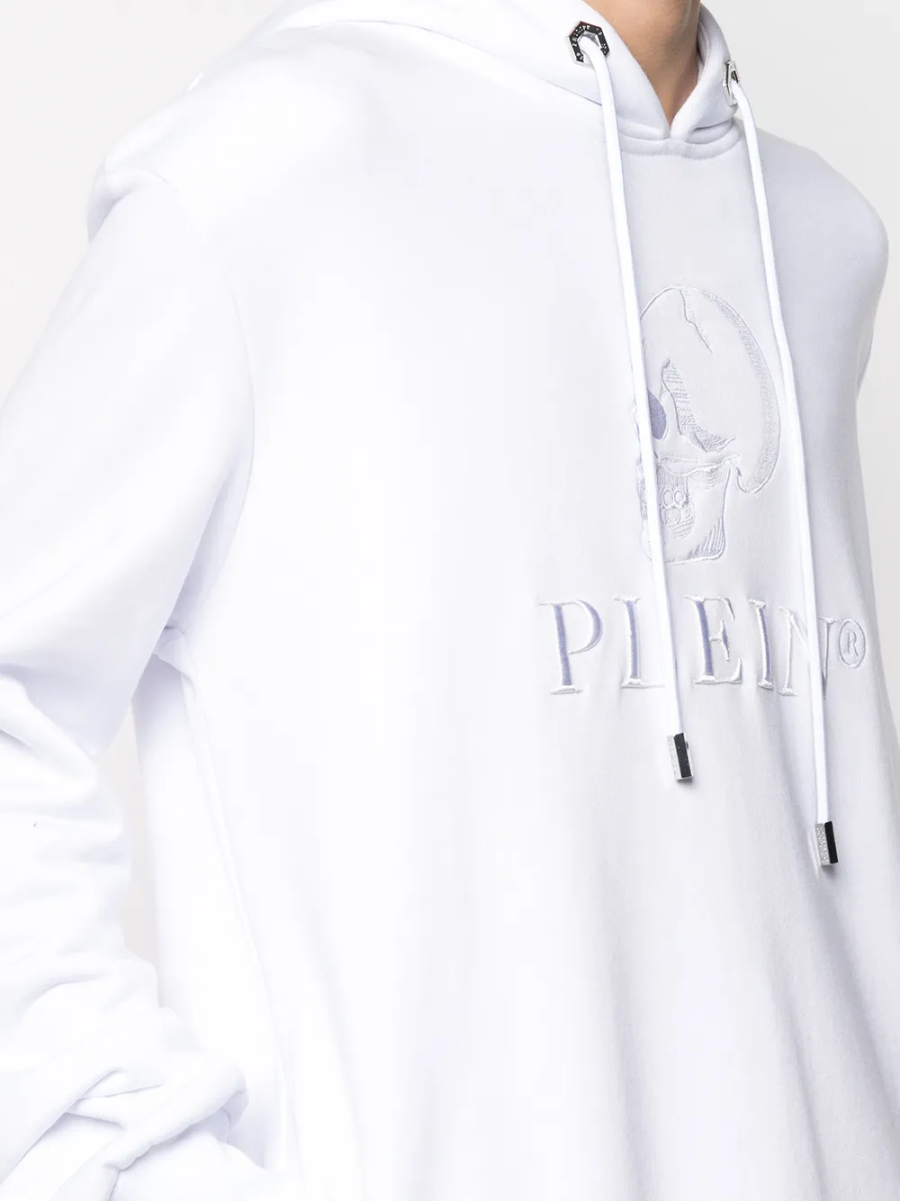 фото Philipp plein худи с вышитым логотипом skull