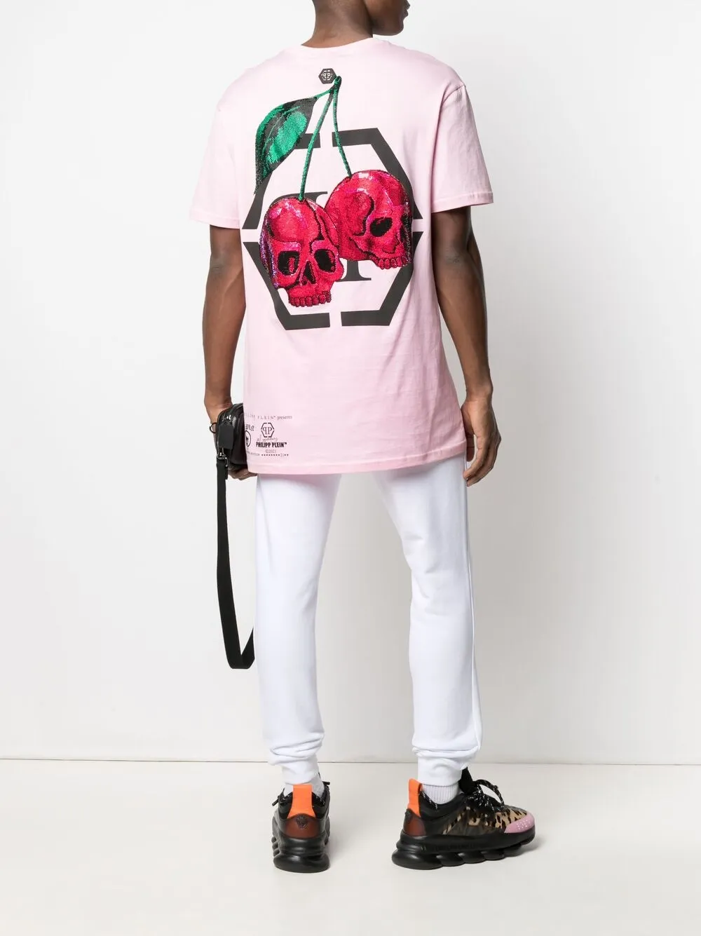 фото Philipp plein футболка с принтом cherries