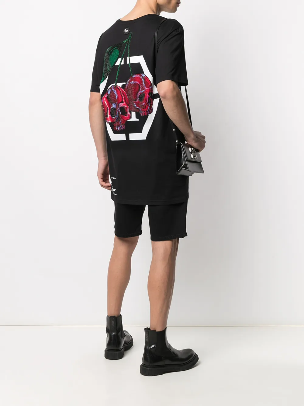 фото Philipp plein футболка electric plein с короткими рукавами