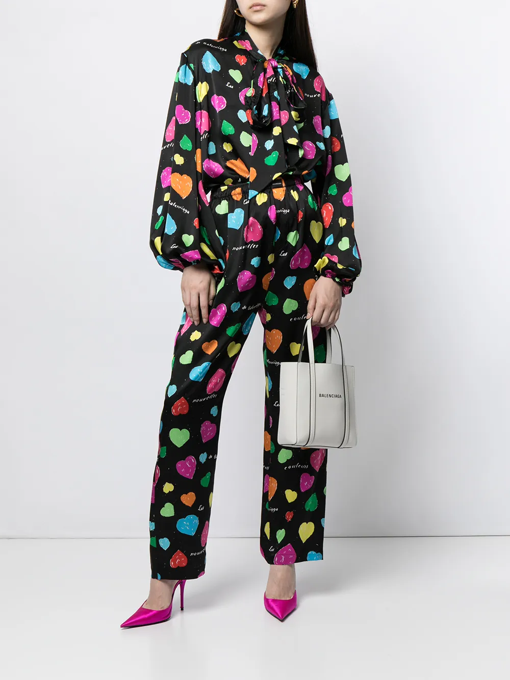 фото Balenciaga брюки с узором