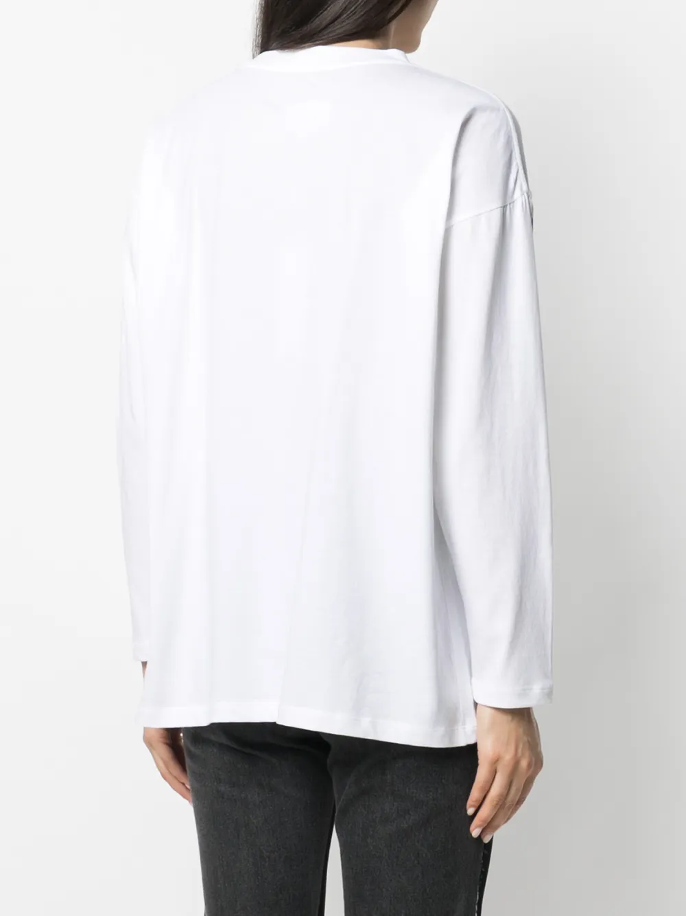 фото Mm6 maison margiela толстовка с логотипом