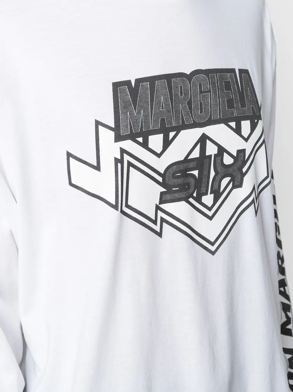 фото Mm6 maison margiela толстовка с логотипом