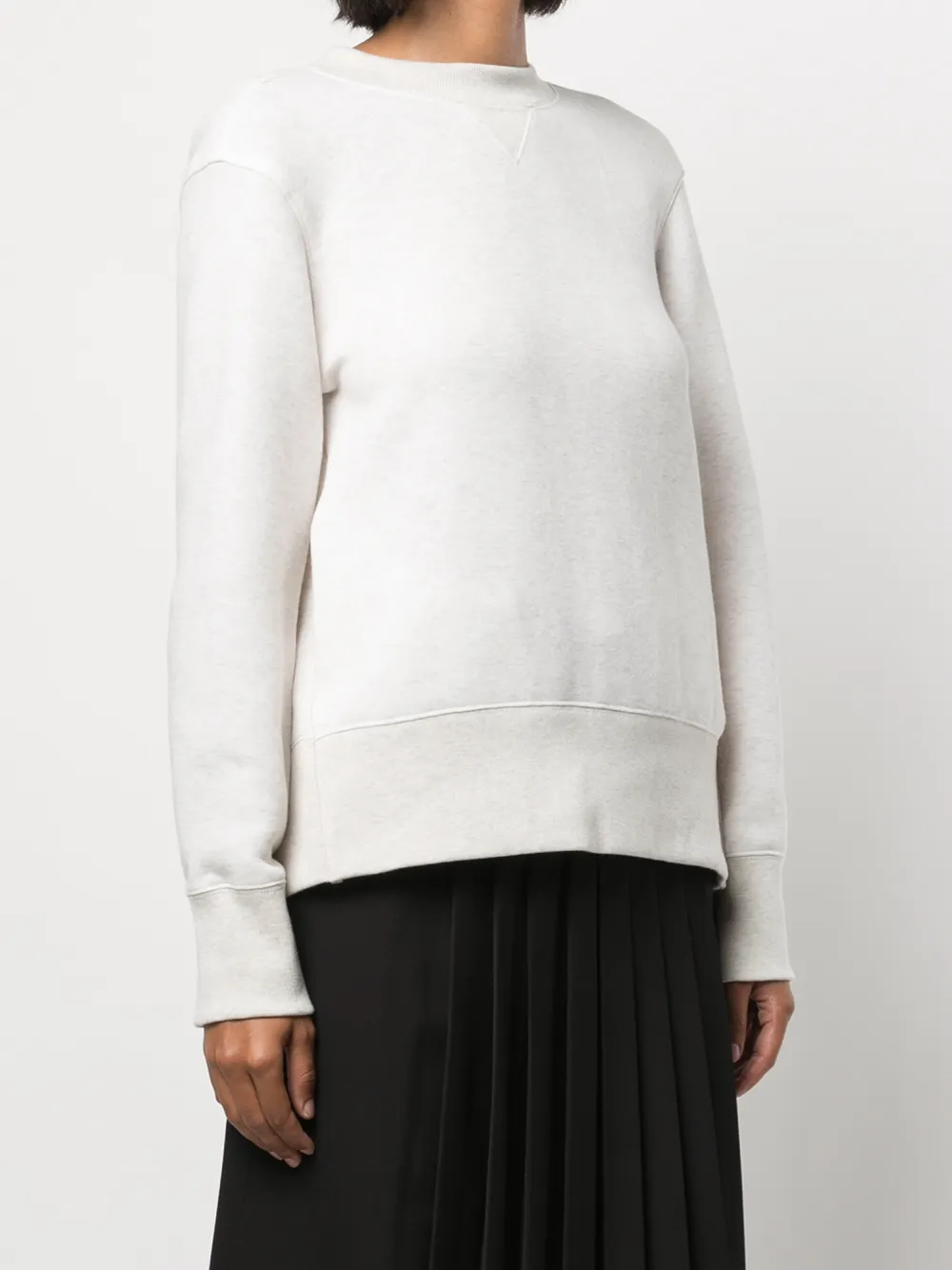 фото Sacai толстовка с открытой спиной