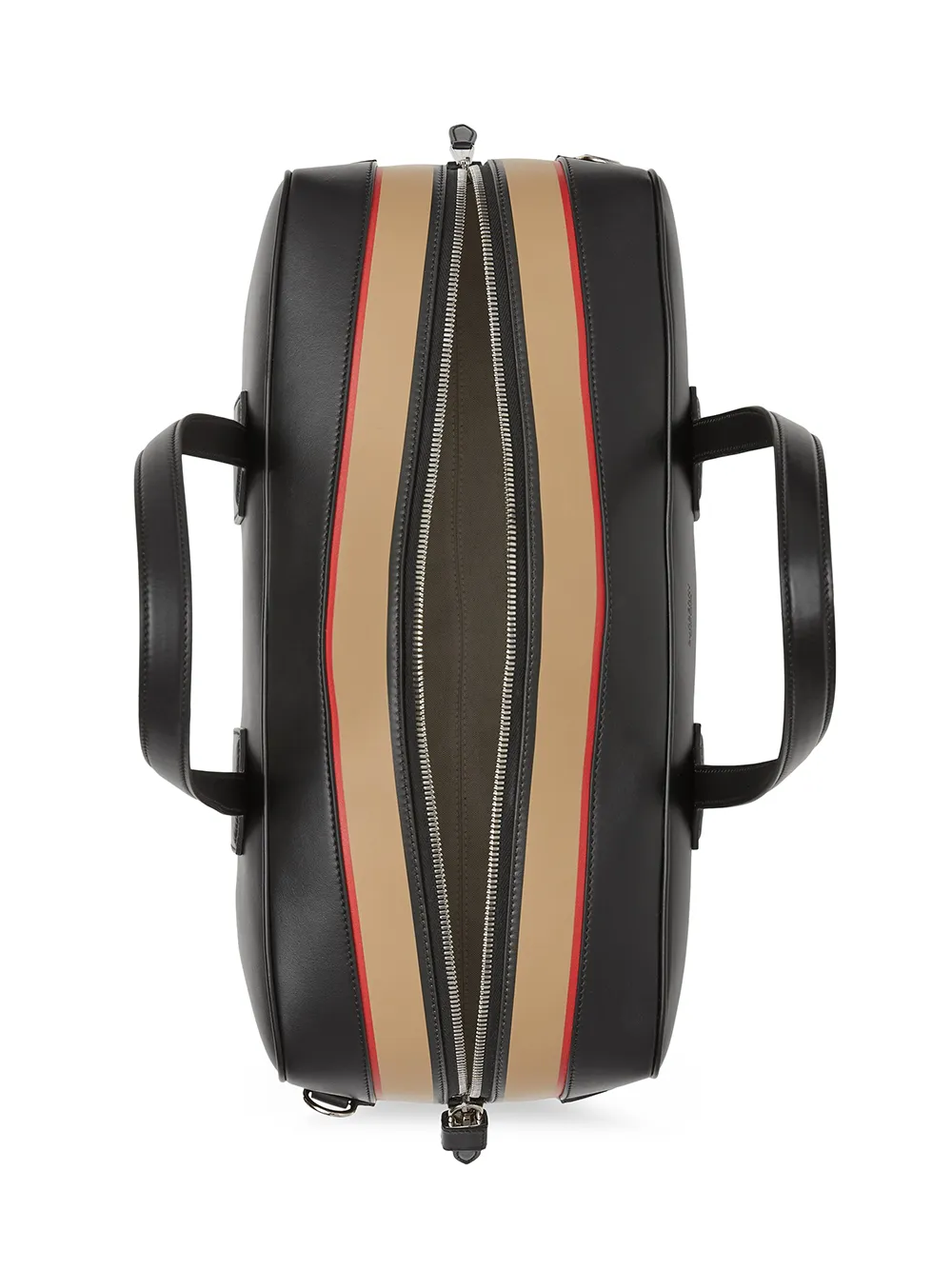 фото Burberry дорожная сумка с полосками icon stripe