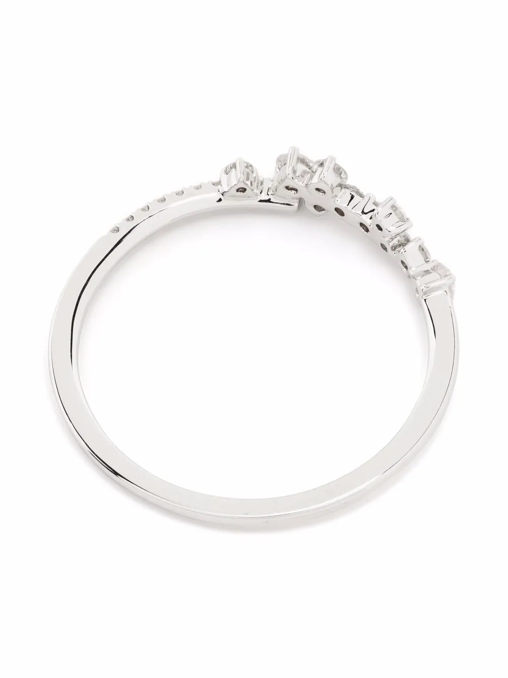 фото Djula кольцо little fairy tale из белого золота с бриллиантами