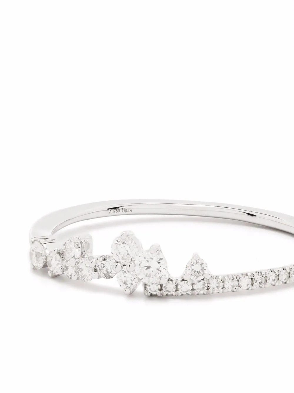 фото Djula кольцо little fairy tale из белого золота с бриллиантами