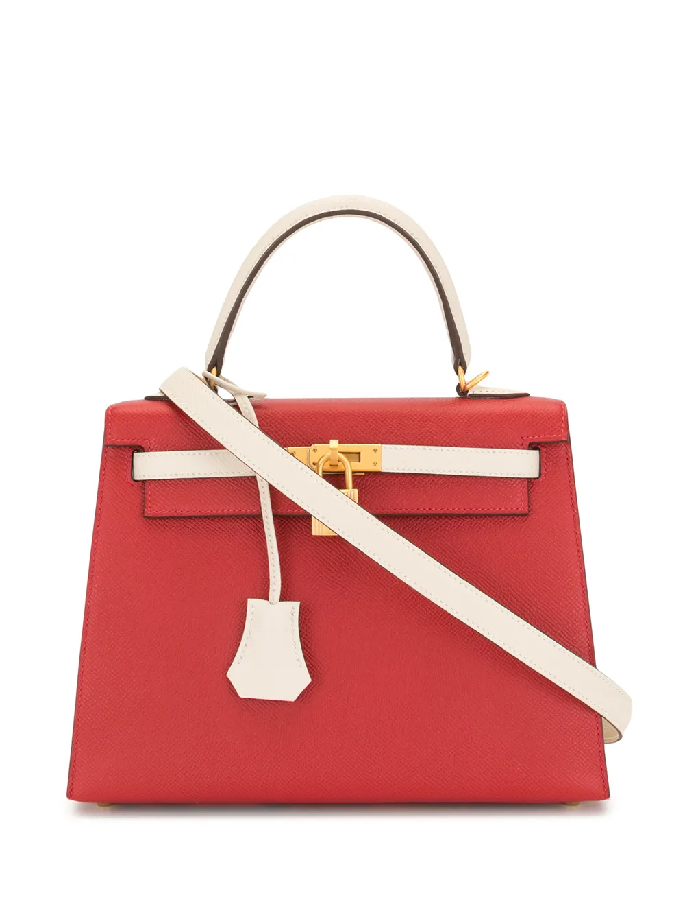фото Hermès сумка kelly 25 2019-го года с ручками и ремнем