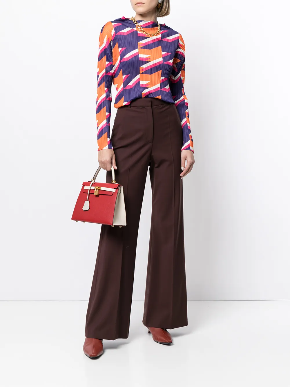фото Hermès сумка kelly 25 2019-го года с ручками и ремнем