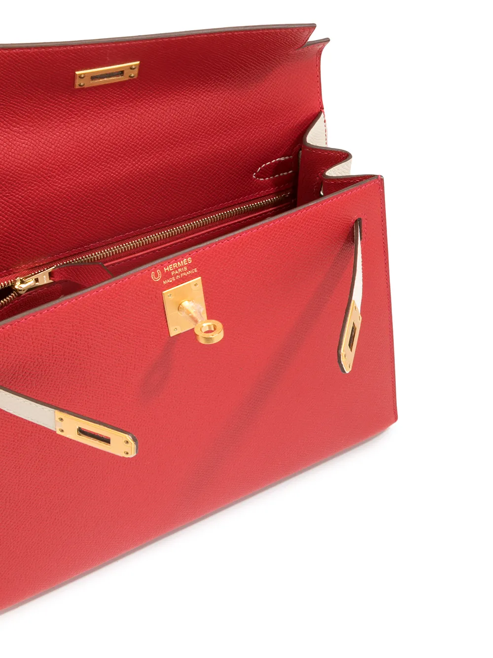 фото Hermès сумка kelly 25 2019-го года с ручками и ремнем