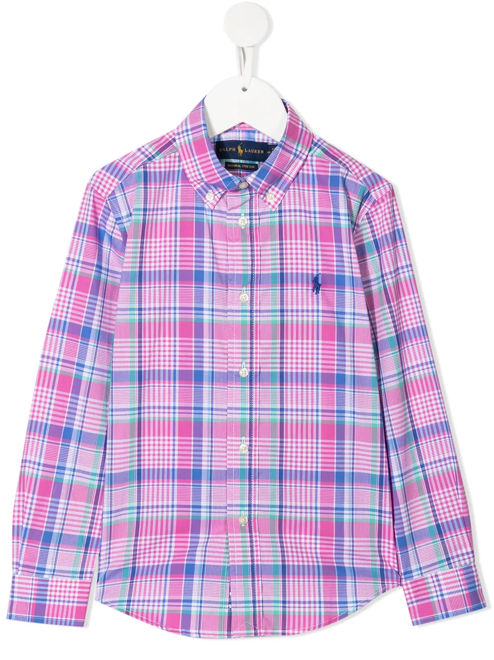 фото Ralph lauren kids рубашка в клетку